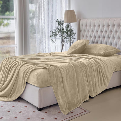 Velvet Plush Flannel Set