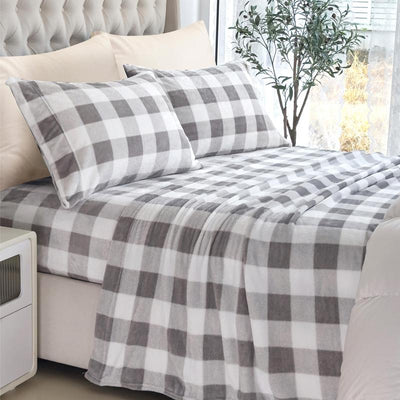 Velvet Plush Flannel Set