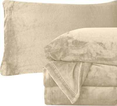 Velvet Plush Flannel Set
