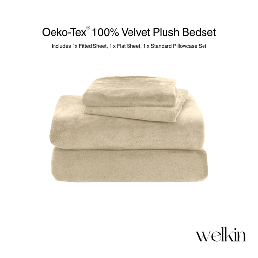 Velvet Plush Flannel Set
