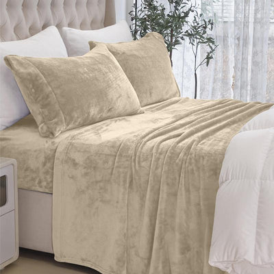 Velvet Plush Flannel Set