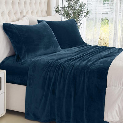 Velvet Plush Flannel Set